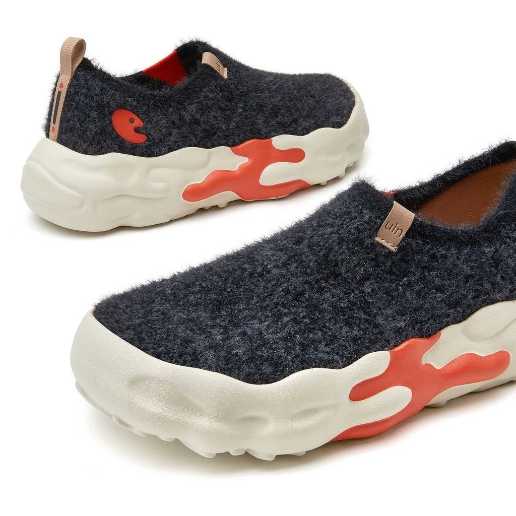 Uin Women's Walking Shoes Slip On Sneaker Toledo (Toledo 13 - Bouncing Black) — image 6 of 8